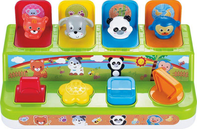 

Baybee Pop-up Activity Bugs | Play Favorites Busy Poppin Pals | Brilliant Basics Pop-up Activity Colorful Animal Shapes & Colors Early Development Toys(Multicolor)