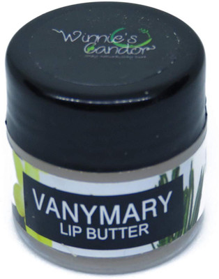 

Winnie's Candor Winnies Candor Vanymary Lipbalm with Pure Vanilla Extract & Shea Oils– 10g (Pack of 1) Vanilla, Shea Butter, castor seed oil, olive oil, almond oil, jojoba oil, essential oil(Pack of: 1, 10 g)
