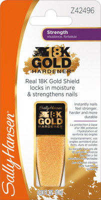 

Sally Hansen Strength Treatment Soin Fortifiant 18K Gold Hardner(10 ml, Set of 1)