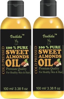 

Vadhika 100 PURE & NATURAL ALMONDS-200ml(200 ml)