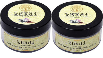 

Vagad's Khadi Hand Cream Goat Milk with Saffron Cream(50 g)