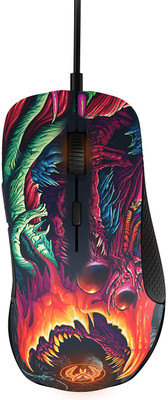 

SteelSeries Rival 310 CS: GO Howl Edition Wired Optical Gaming Mouse(USB 2.0, Black)