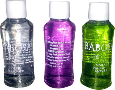 

Babosa Nail Polish Remover 35ml Pack of 3(95 ml)