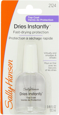 

Sally Hansen Dries Instantly Fast Drying Protection Top Coat Transparent
