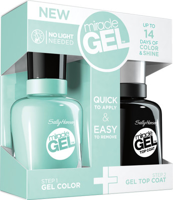 

Sally Hansen MIRACLE GEL DUAL PACK - 2XVOLUME TOP COAT+B GIRL Dual Pack