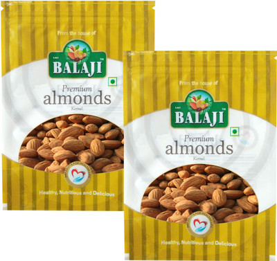 

Balaji California Almonds Premium 400g Almonds(400 g, Pouch)