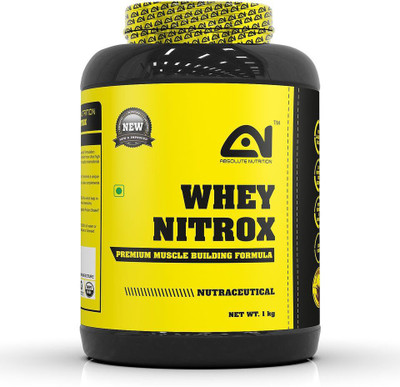 

ABSOLUTE NUTRITION Whey Nitrox (choclate) 1 Kg Whey Protein(1000 g, Chocolate)