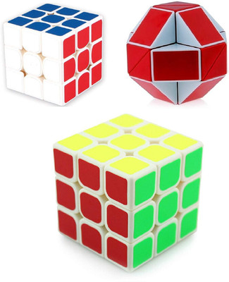 

Sanyal 3*3 Big & Snake Magic Cube Set Of 3 Puzzle Brainstorming Game Toy (3 Pieces)(3 Pieces)