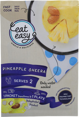 

Eat Easy Instant Dehydrated Meal, Pineapple Sheera (Pack of 5) 490 g