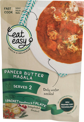 

Eat Easy Instant Dehydrated Meal, Paneer Butter Masala (Pack of 5) 440 g