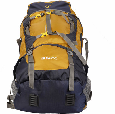 

TRAWOC HK6-Y-Trekking Bag Hiking Backpack Travel Rucksack - 60(Yellow)