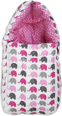 

Miss & Chief Baby Elephant Pink Sleeping Bag(Pink