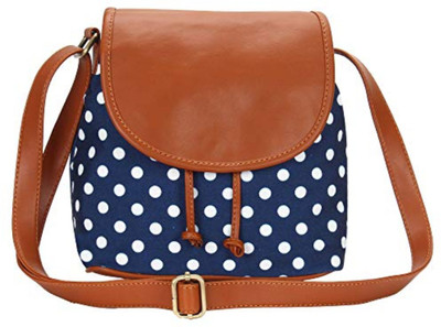 

Lychee Bags Women Casual Multicolor Canvas Sling Bag