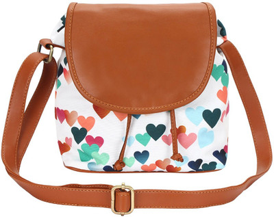 

Lychee Bags Women Casual Multicolor PU Sling Bag