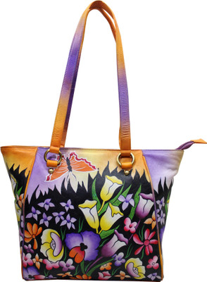 

Shankar Produce Women Casual Multicolor Genuine Leather Sling Bag