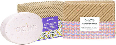 

Ozone Pack of 2 Scrub Soaps - Lavender & Jasmine Soap(250 g, Pack of 2)