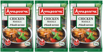 

Annapoorna Chicken Masala 100gms pack of 3(3 x 100 g)