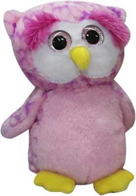 

My Baby Excels Owl Plush With Sparkle Eyes - Pink 22cm - 22 cm(Pink)