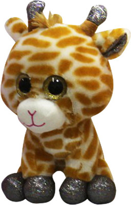 

My Baby Excels Giraffe Plush with Sparkle Eyes - Brown 22cm - 22 cm(Brown)