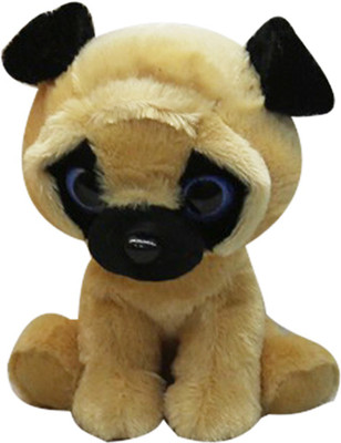 

My Baby Excels Bull Dog with Sparkle Eyes - Brown 22cm - 22 cm(Brown)