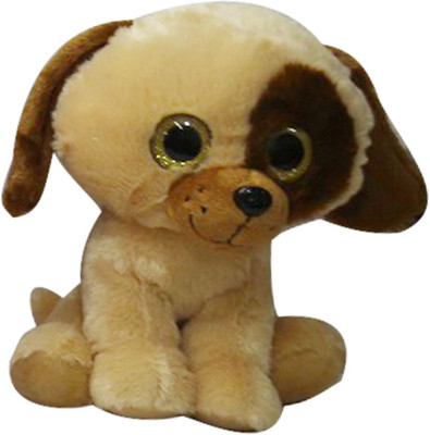

My Baby Excels Dog Plush with Brown Sparkle Eyes - Brown 22cm - 22 cm(Brown)