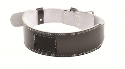 

QUINERGYS ™ Weight Lifting Lever Buckle Powerlifting Belt Leather Bodybuilding Back & Abdomen Support (, Multicolor-24, Black
