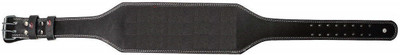 

QUINERGYS ™ Suede Leather Double Prong Power Belt Optimal for Powerlifting Lumbar Support (, Multicolor-29, Black