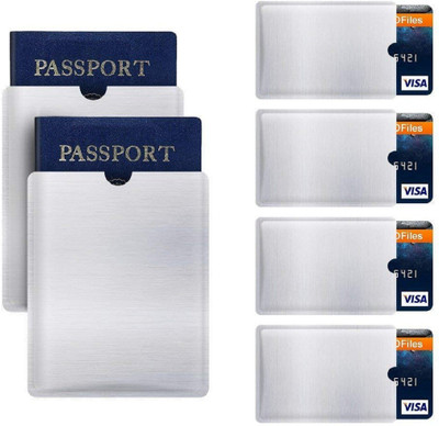 

Aeoss 6 pcs Anti-Scanning Cards Sleeve(Silver)