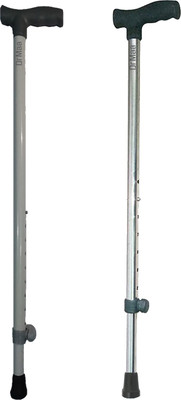 

Dr Maa Combo Pack Adjustable SS & Powder Coated Walking Stick
