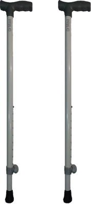 

Dr Maa Combo Pack of Adjustable Aluminium Powder Coated Walking Stick