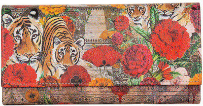 

India Circus Women Multicolor Artificial Leather Wallet(12 Card Slots)