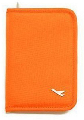 

Styleys Men Orange Canvas Document Holder(8 Card Slots)