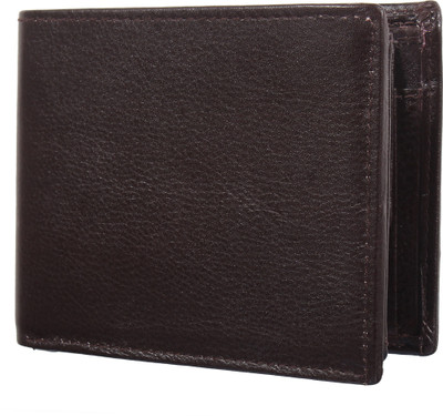 

Da STEPS Men Black Genuine Leather Wallet(8 Card Slots)