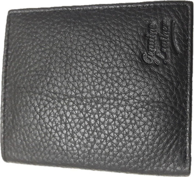 

Rockwell fashion Men Black Genuine Leather Card Holder(7 Card Slots)