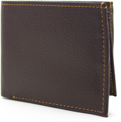

flex boom Men Brown Artificial Leather Wallet(6 Card Slots)