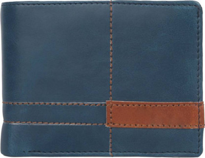 

Beautylife Men Blue Artificial Leather Wallet(6 Card Slots)