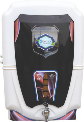 

Unicorn Rio (M) 12 L RO + UV Water Purifier(Black, White)