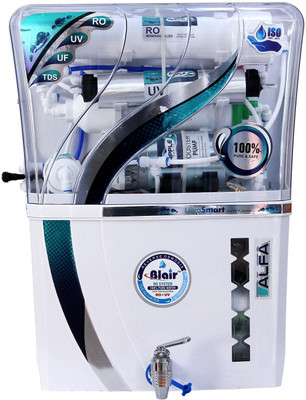 

blair ALFA RO UV UF TDS 10 L RO + UV + UF + TDS Water Purifier(White)