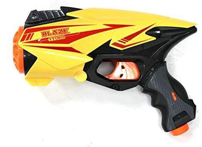 

Baby Tintin High Quality Foam Blaster Gun Toy with 20 Bullets(Yellow)