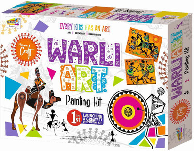 

Mansaji DIY Warli Art Painting Kit for Kids
