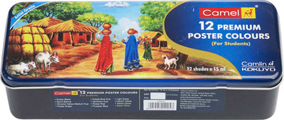 

Camel Premium Poster Colours - 12 Shades