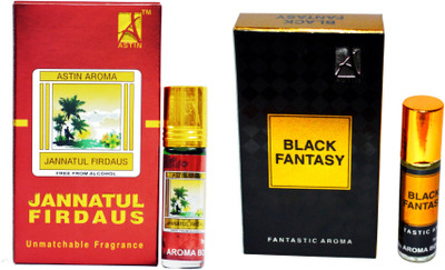 

Astin Jannatul Firdaus and Black Fantasy Special UAE Edition Floral Attar(Jannat ul Firdaus)