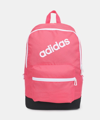 

ADIDAS BP DAILY 22 L Laptop Backpack(Black, Pink), Reapnk/white