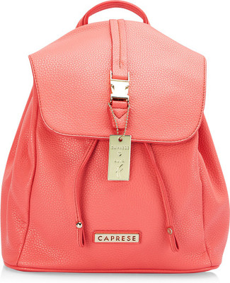 

Caprese Eleanor Backpack Medium Sweet Coral 4 L Backpack(Pink)
