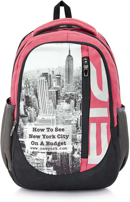 

TLC New York 16 L Laptop Backpack(Pink)