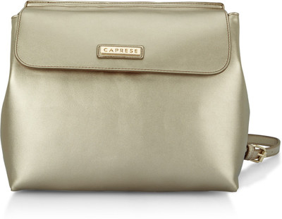 

Caprese Natalya Backpack Medium Soft Gold 4 L Backpack(Gold)