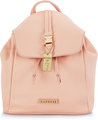 

Caprese Eleanor Backpack Medium Powder Pink 4 L Backpack(Pink)