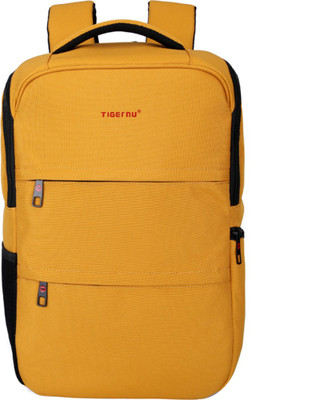 

Stylezit Tigernu Full Premium Stylish Splash proof Waterproof Backpack(Yellow, 25 L)