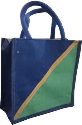 

TrendyJutes 1234 Multipurpose Bag(Blue, Green, 12 inch)