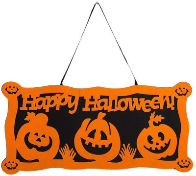 

my party suppliers Halloween Wall Door Garden Banner(24 ft, Pack of 1)